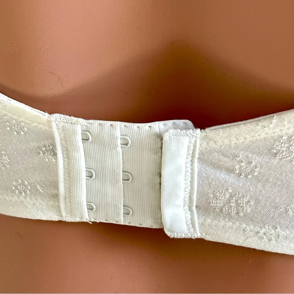 NEW Wacoal 36DD Cotton White Underwire Bra - Picture 7 of 10
